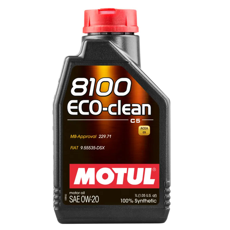 MOTUL 108813 Motul 1L 8100 Eco-Clean 0W20 - Case of 12