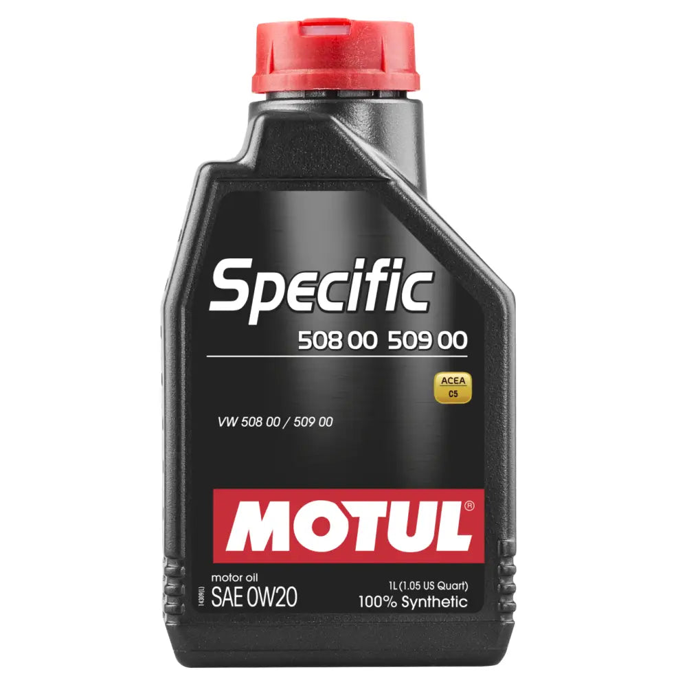 MOTUL 107385 Motul 1L OEM Synthetic Engine Oil SPECIFIC 508 00 509 00 - 0W20 - Case of 12