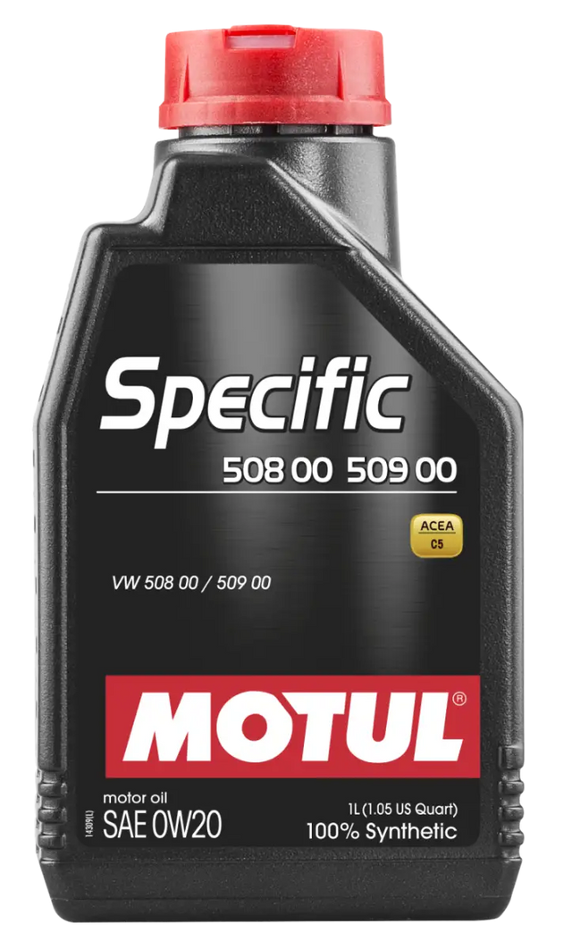 Motul 1L OEM Synthetic Engine Oil SPECIFIC 508 00 509 - 0W20 - Case of 12 - Truck & Automotive
