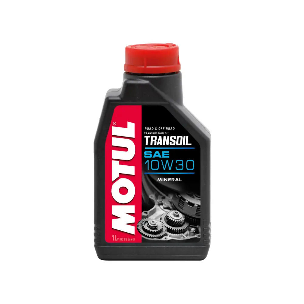 MOTUL 105894 Motul 1L Powersport TRANSOIL SAE 10W30 (Wet Clutch) - Petroleum - Case of 19