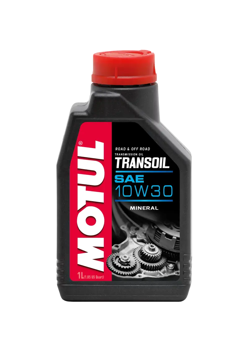 Motul 1L Powersport TRANSOIL SAE 10W30 (Wet Clutch) - Petroleum - Case of 19 - Truck & Automotive