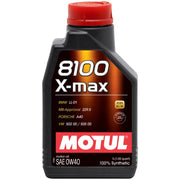 Motul 1L Synthetic Engine Oil 8100 0W40 X-MAX - Porsche A40 - Case of 20 - Truck & Automotive