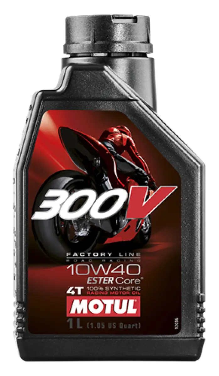 Motul 1L Synthetic-ester Oil 300V Factory Line Road Racing 10W40 - Case of 12 - Truck & Automotive