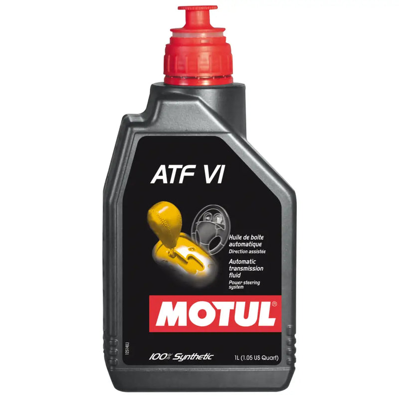 MOTUL 105774 Motul 1L Transmision Fluid ATF VI 100% Synthetic - Case of 12