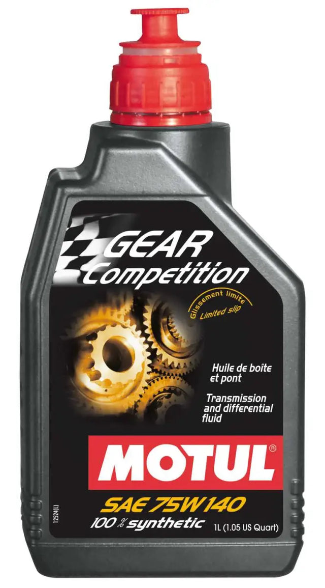 Motul Motul 1L Transmision GEAR FF COMP 75W140 (LSD) - Synthetic Ester - Case of 12