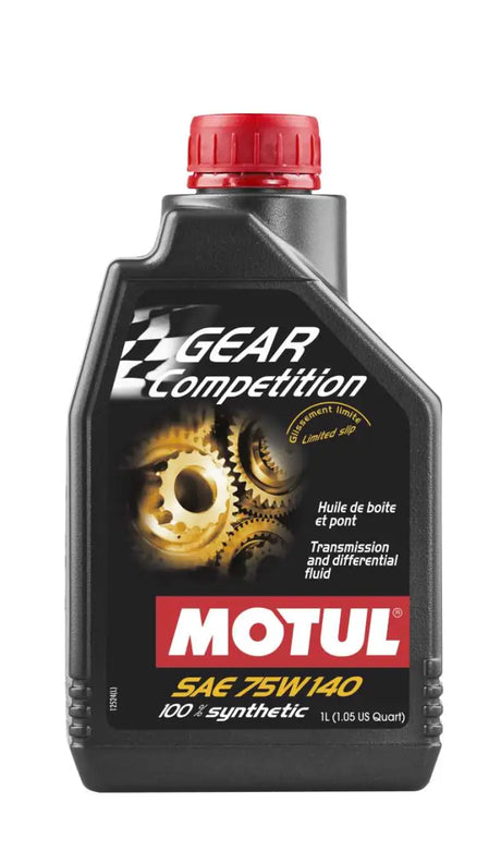 Motul 1L Transmision GEAR FF COMP 75W140 (LSD) - Synthetic Ester - Case of 12 
