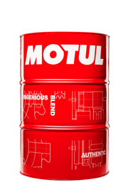 Red Motul oil drum for Motul 208L Synthetic-ester Oil 300V Factory Line Road Racing 10W40