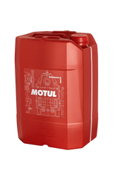 Red Motul oil container for Motul 20L DSG Transmision Multi DCTF tool storage
