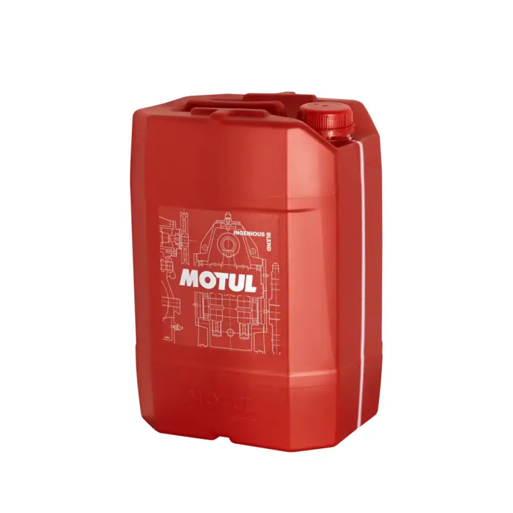 Red Motul oil container for Motul 20L GEAR 300 LS transmission oil 75W90