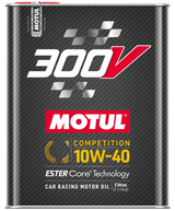 Motul 300V Competition 10W40 car racing motor oil in 2L bottles, case of 10