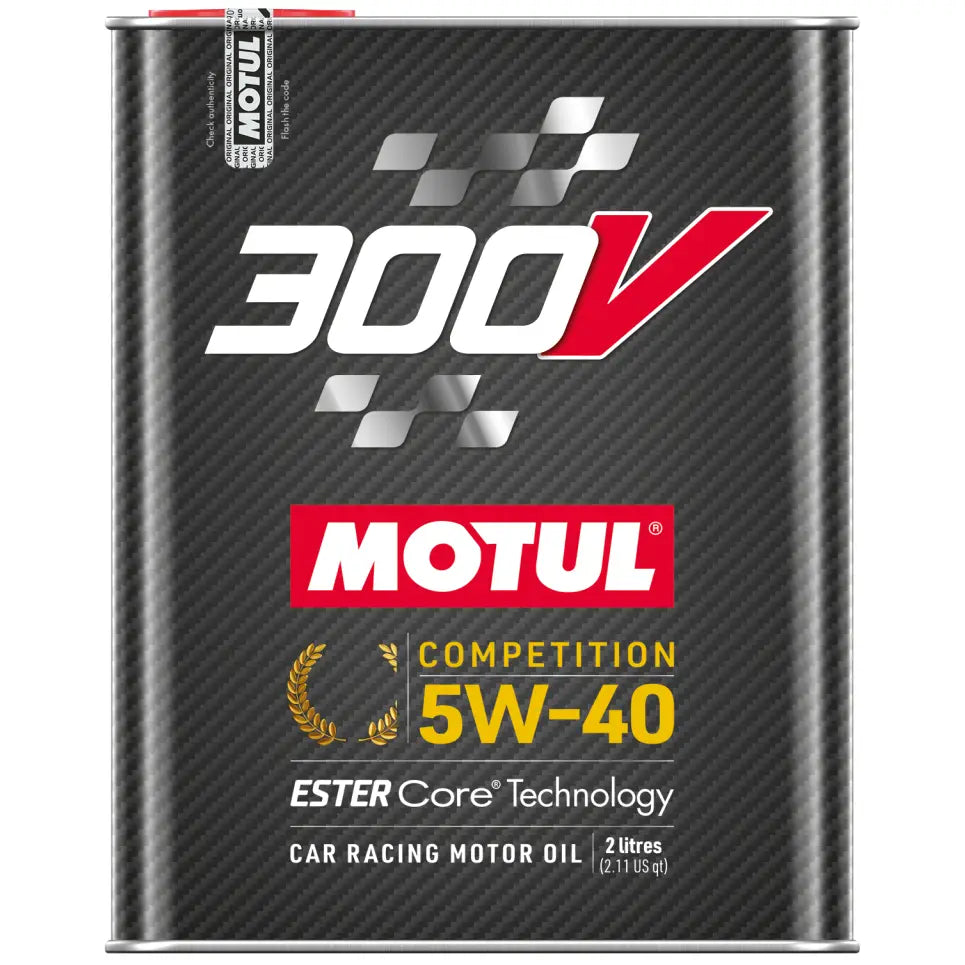 MOTUL 110817 Motul 2L Synthetic-ester Racing Oil 300V COMPETITION 5W40 10x2L - Case of 10