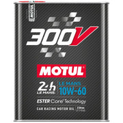 MOTUL 110864 Motul 2L Synthetic-ester Racing Oil 300V Le Mans 10W60 10x2L - Case of 10