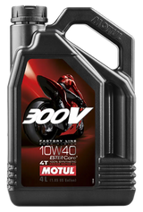 Motul 4L Synthetic-ester 300V Factory Line Road Racing 10W40 - Case of 4 - Truck & Automotive