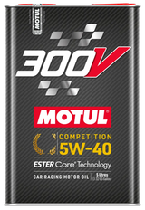 Motul 5L 300V Competition 5W40 - Case of 4 - Truck & Automotive