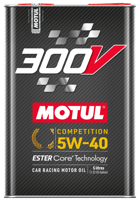 Motul 5L 300V Competition 5W40 - Case of 4 - Truck & Automotive