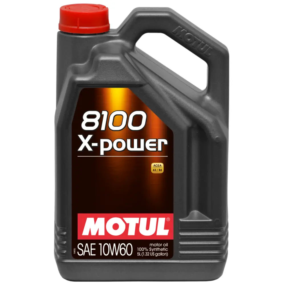Motul 5L Synthetic Engine Oil 8100 10W60 X-Power - 106144