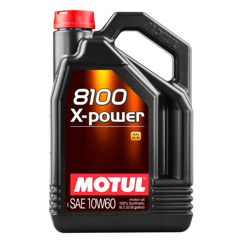 Motul 5L Synthetic Engine Oil 8100 10W60 X-Power - 106144