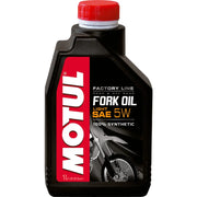 Motul Fork Oil Factory Line Oil Chemicals 114437 - 5W 1L 12 Case
