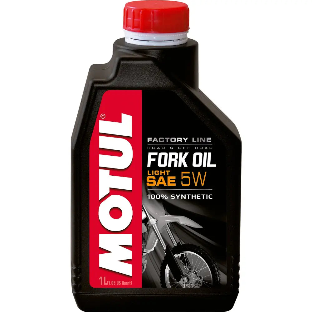 Motul Fork Oil Factory Line Oil Chemicals 114437 - 5W 1L 12 Case