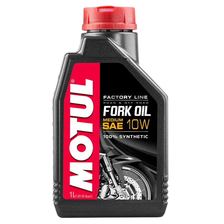 Motul Fork Oil Factory Line Oil Chemicals 114439 - 10W 1L 12 Case
