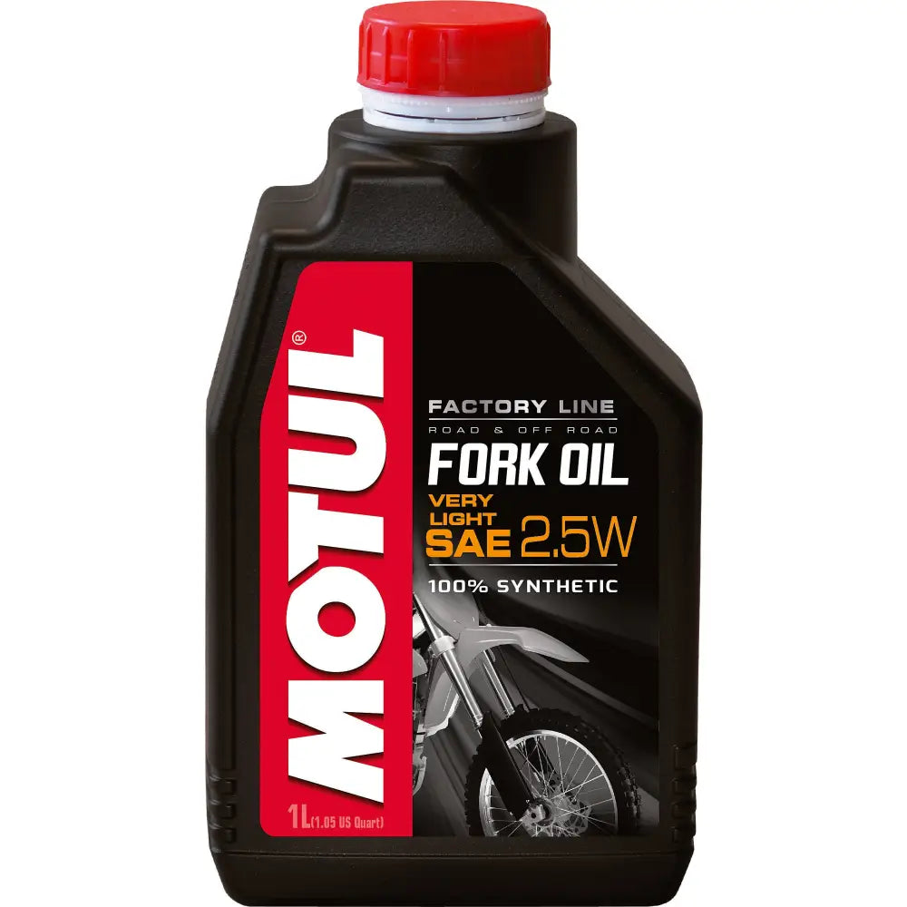 Motul Fork Oil Factory Line Oil Chemicals 114441 - 2.5W 1L 12 Case