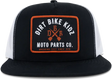 Mp Trucker 2fifty Snapback Hat Black - DBK