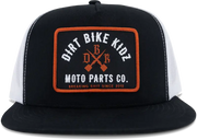 Mp Trucker 2fifty Snapback Hat Black - DBK