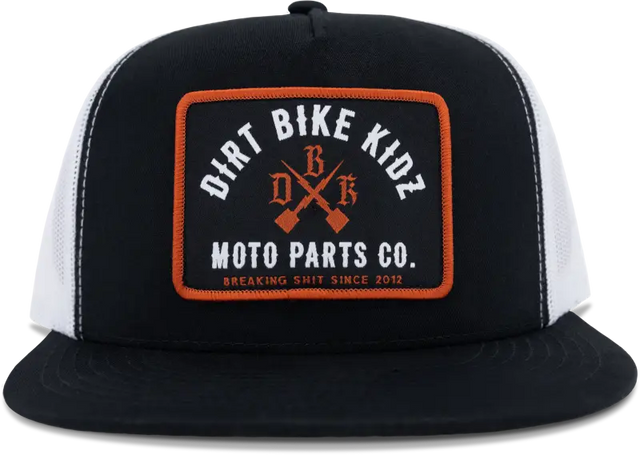Mp Trucker 2fifty Snapback Hat Black - DBK