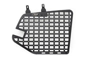 Black metal grid panel with mounting brackets for MPGX-01 DV8 Rear Window Molle Panels