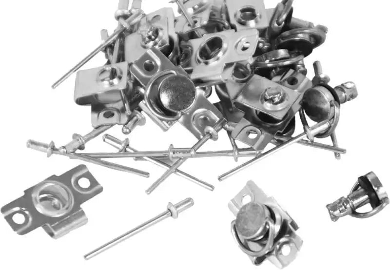 MPH-901-17R Quick Release Body Clips Rivet 17mm 10/Pk