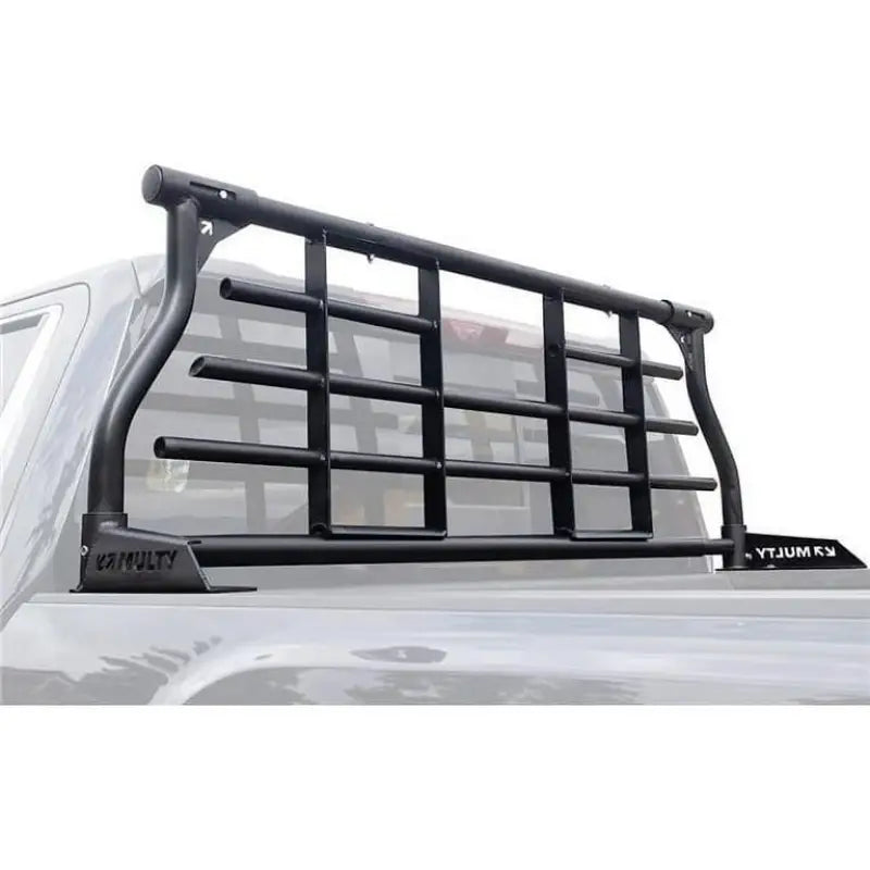 Black metal truck bed rack from MR-2347 Multy Rack S Multy Headache Rack Pro XL