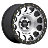 Method Wheels MR10579060338B Method MR105 Beadlock 17x9 -38mm Offset 6x5.5 108mm CB Machined w/Matte Black Ring Wheel
