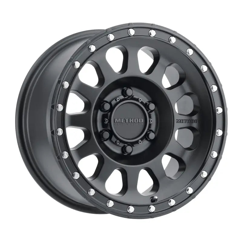 Method Wheels MR31568060500 MR31568060500 Method MR315 16x8 0mm Offset 6x5.5 106.25mm CB Matte Black Wheel