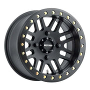 Method Wheels MR40651047555B Method MR406 UTV Beadlock 15x10 5+5/0mm Offset 4x136 106mm CB Matte Black w/BH-H24100 Wheel