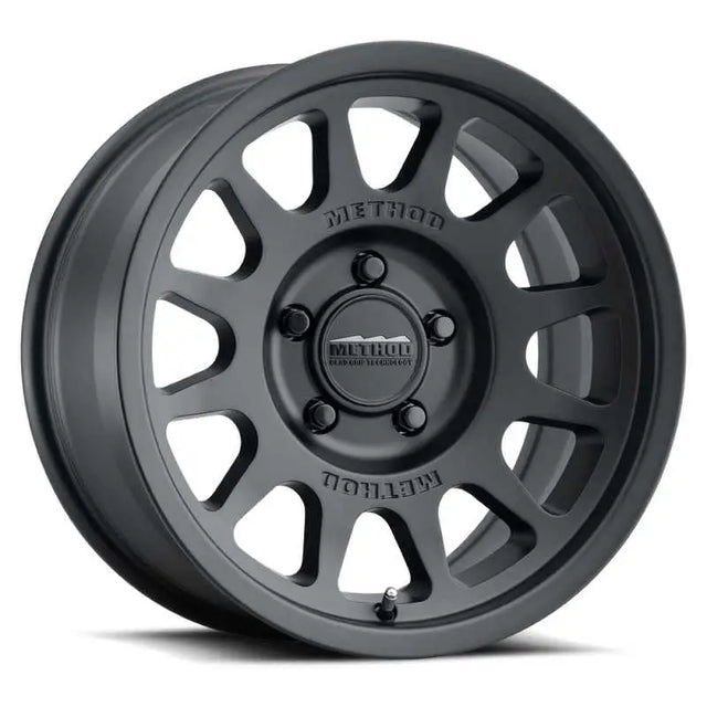 Method Wheels MR70378558500 Method MR703 17x8.5 0mm Offset 5x150 110.5mm CB Matte Black Wheel