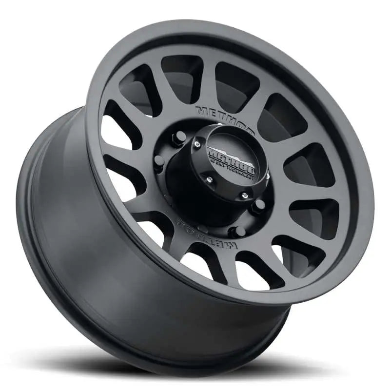 Method Wheels MR70378587500 Method MR703 17x8.5 0mm Offset 8x170 130.81mm CB Matte Black Wheel