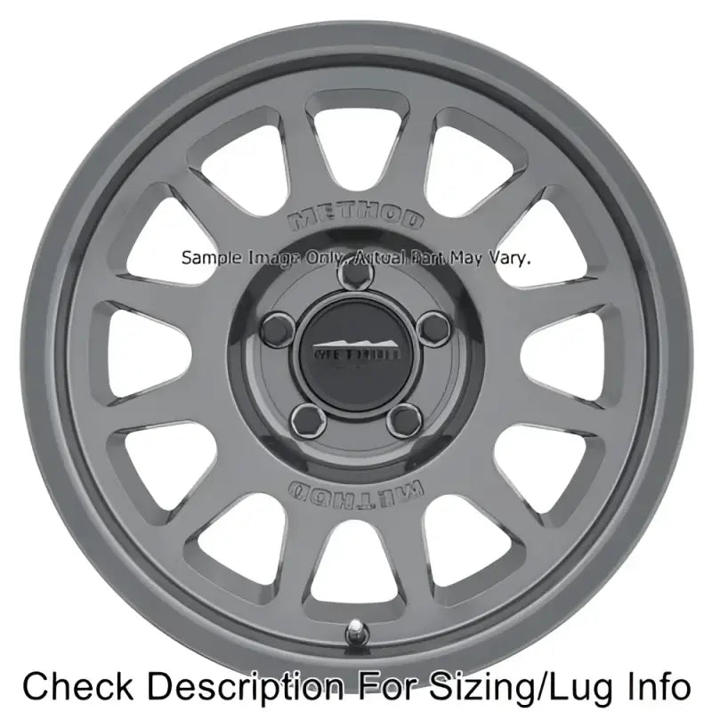 MR70379050812N Method Race Mr703 Bead Grip 17X9 -12Mm Offset - Wheel