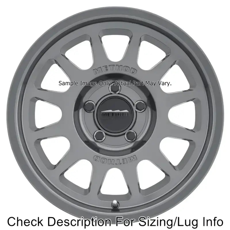 MR70379050812N Method Race Mr703 Bead Grip 17X9 -12Mm Offset - Wheel