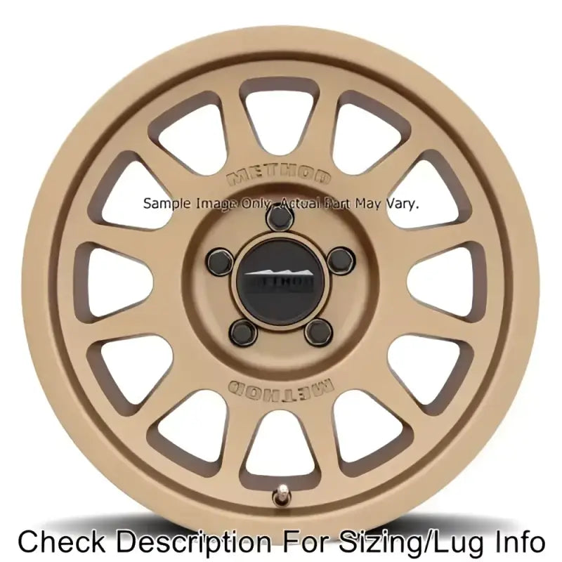 MR70379050912N Method Race Mr703 Bead Grip 17X9 -12Mm Offset - Wheel