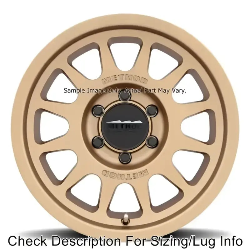 MR70379060912N Method Race Mr703 Bead Grip 17X9 -12Mm Offset - Wheel