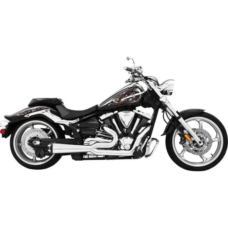 MS00012 Exhaust 2 Into 1 Black M109r