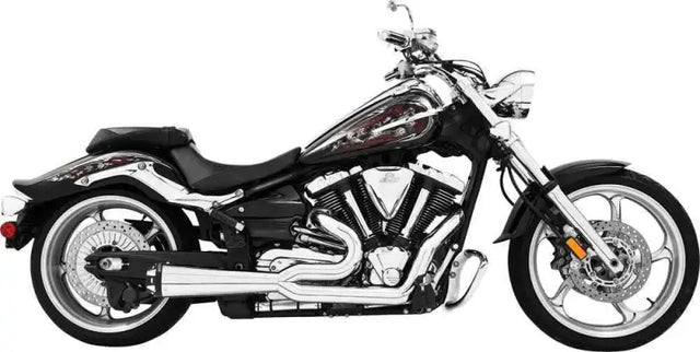 MS00012 Exhaust 2 Into 1 Black M109r