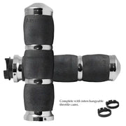 MT-AIR-90-CH Air Cushioned Grips 1" Chrome 