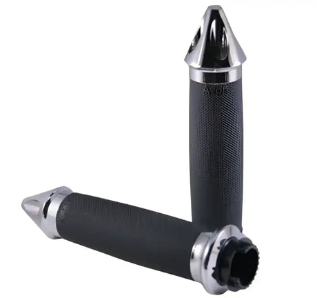 MT-CC-85-CH-SPK Custom Contour Grips Spike Chrome 