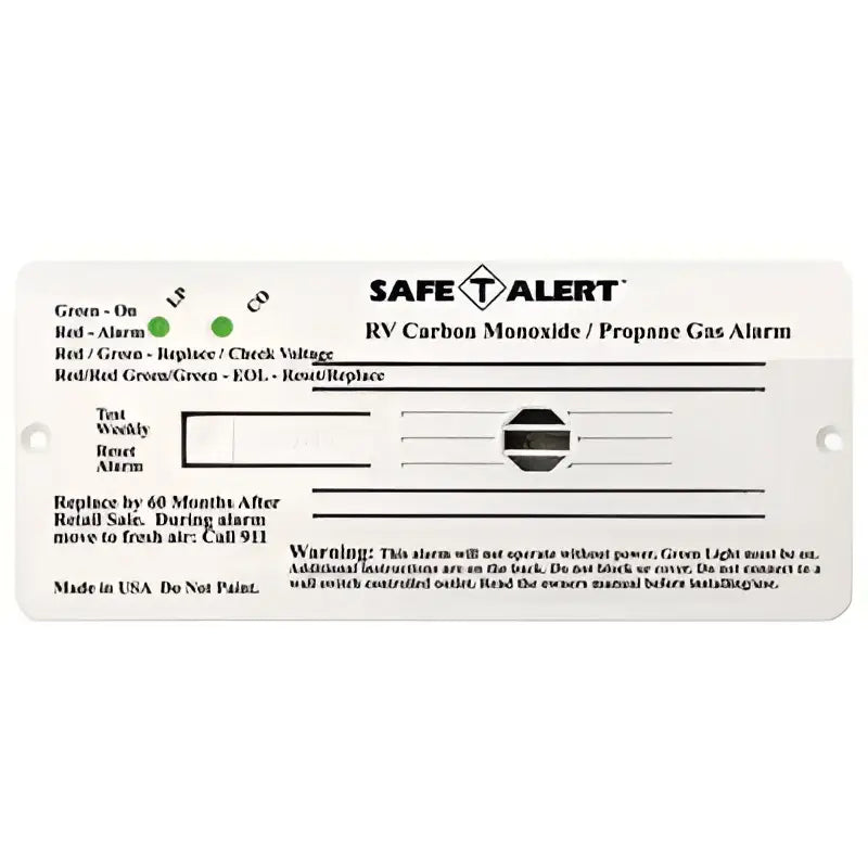 35-742-WT Carbon Monoxide/ Propane Leak Detector
