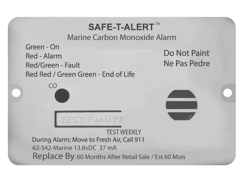 62-542-WT-MARINE Carbon Monoxide Detector