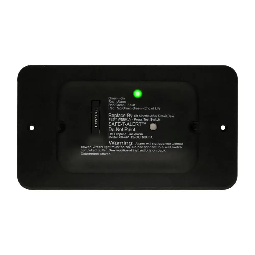 MTI Industry 80-441-BL-TR - Black Universal RV LP Alarm