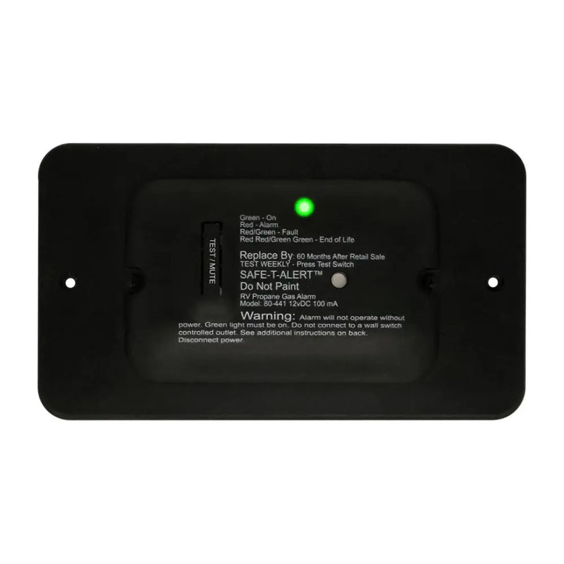 MTI Industry 80-441-BL-TR - Black Universal RV LP Alarm