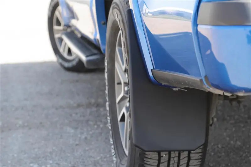 Mud Flap Multi-Fit (See Document for Guidance); 11 Inch X 18 Inch; Set of 2; Contoured Rectangle; Without Logo;