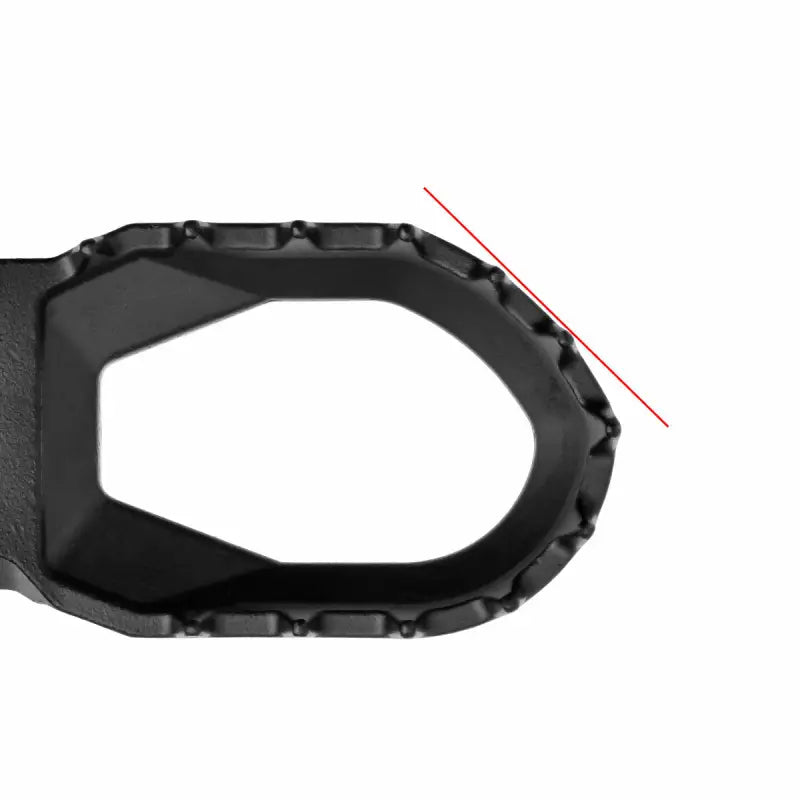 Max Foot Peg Yam Blk - ZETA